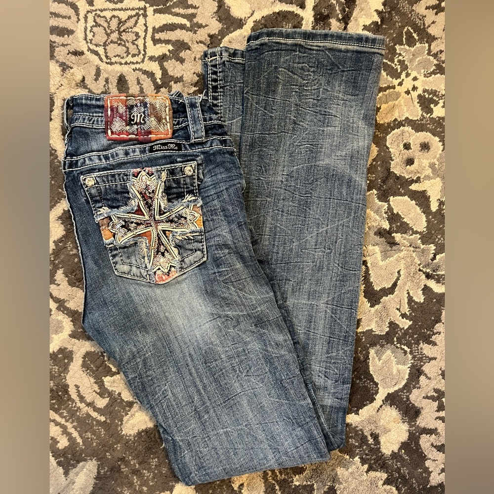 Miss Me Mid-Rise Bootcut Jeans